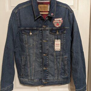 Levi's x Canadiana Toronto Raptors Signature Denim Jacket Men's M NWT